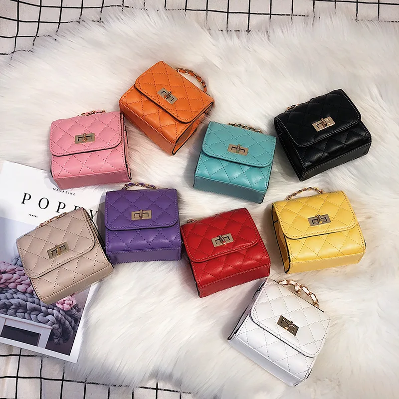 

Lipstick Bag 2020 Summer New Style Fashion GIRL'S Versatile Mini Rhombus Square Sling Bag Casual Crossbody Bag