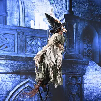 

Voice Horror Toy Halloween Decoration Halloween Props Witch Pendant Party Decoration Costume Cosplay Festive Decorations