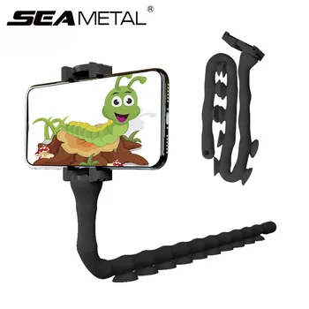

Car Phone Holder Universal Cute Worm Shape 360 Degree Rotation Folding Suction Design Holder for Car Home Outdoor Mutlple Use