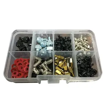 

1Box DIY Kit for Motherboard Mounting Hardware Screws Hard Disk PC Computer Case