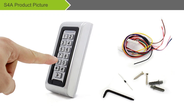 Keypad RFID Access Control System Proximity Card Standalone Door Access Controller