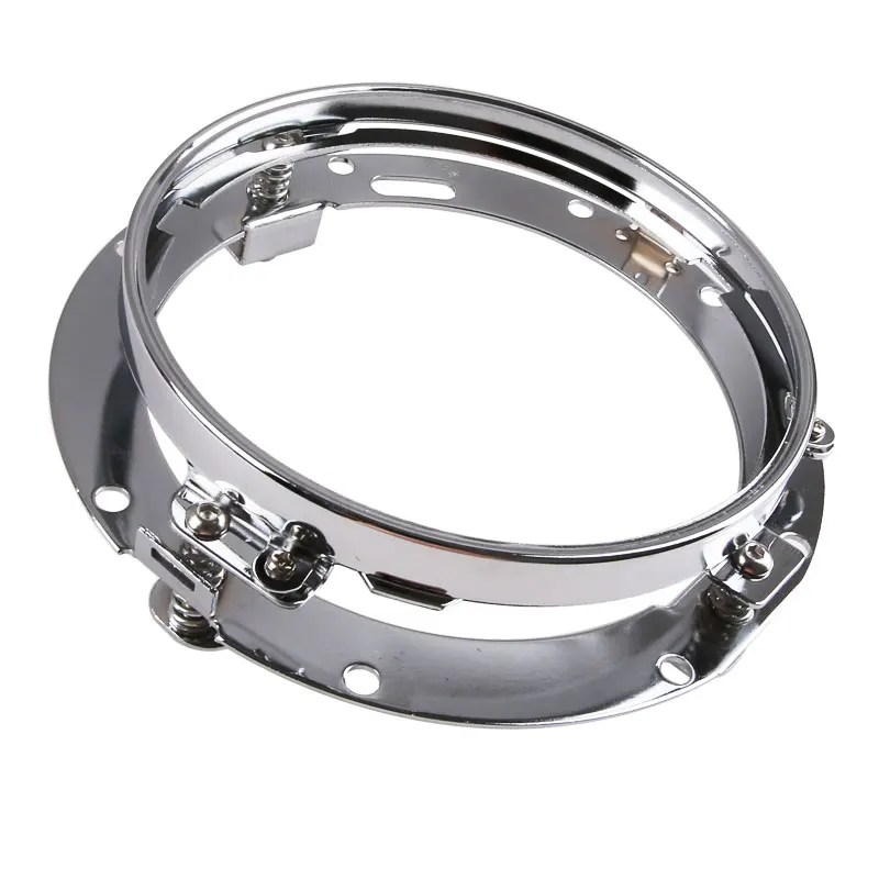 7 inch bracket 7 дюймовый светодиодный супер яркий Halo фар Универсальный монтажный кронштейн для Cafe Racer Choppers Honda Yamaha аксессуары - Цвет: 7 inch bracket