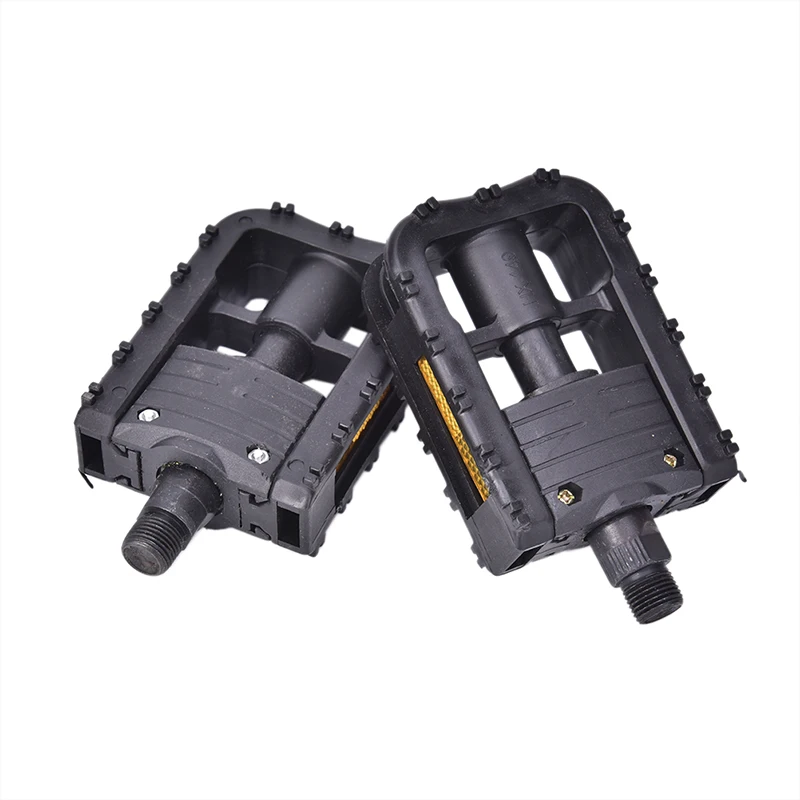 2pcs Folding Pedal In Black For Bike Bicycle Cycling Folding Bicycle Pedals MTB Mountain Bike Pedal Anti-Slip Bicycle Parts