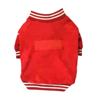 

Luxury Dog Clothes French Bulldog Baseball Uniform Sweatshirt for Chihuahua Coat Jacket for Puppy Corgi Pug Dropshipping