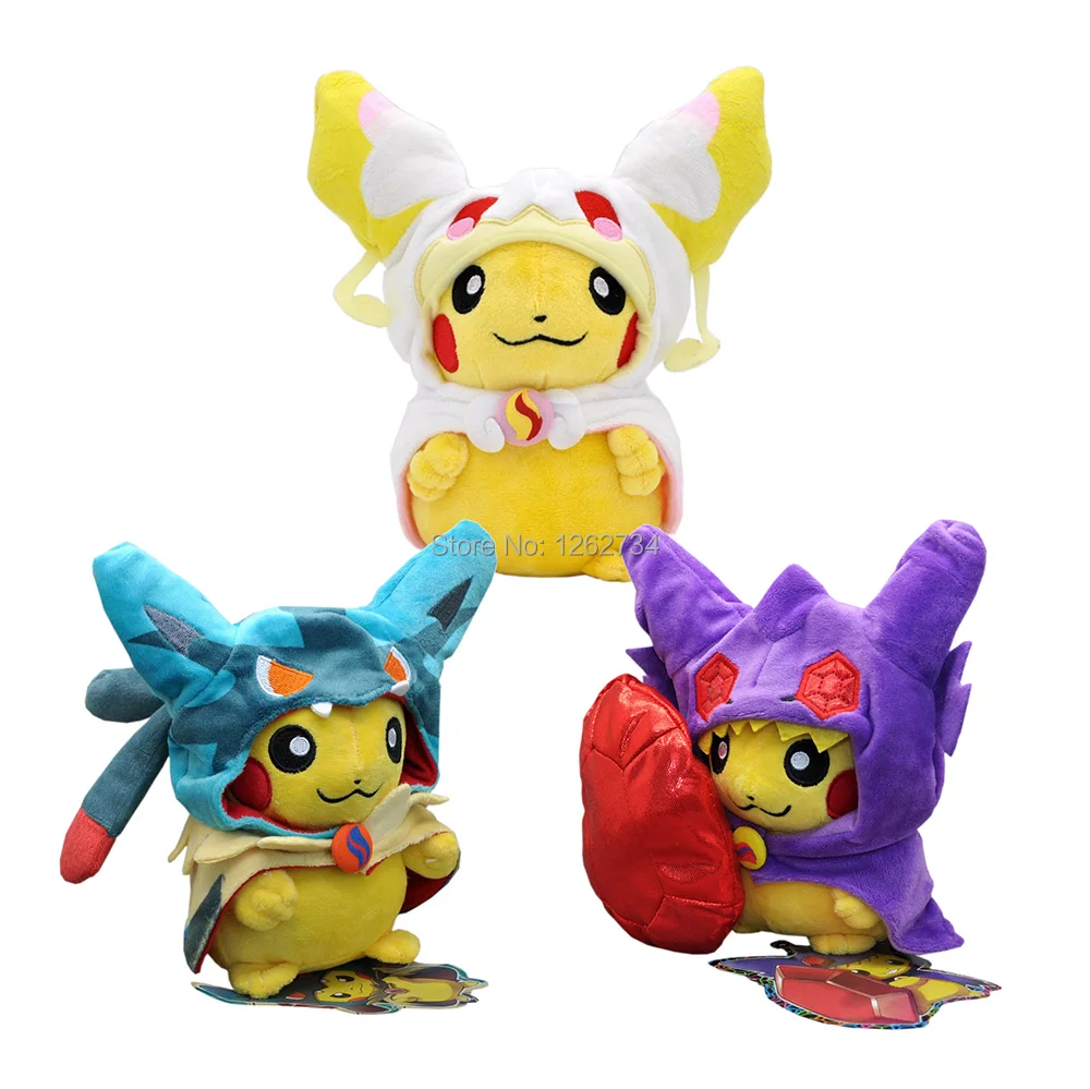 10/лот Lucario Sableye Audino Cosplay Pika 20 см плюшевая кукла для детей мягкие лучшие подарки