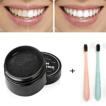 

30g Teeth Whitening Powder Smoke Coffee Tea Stain Remove Bamboo Activated Charcoal Powder Oral Hygiene Tooth Care TSLM1