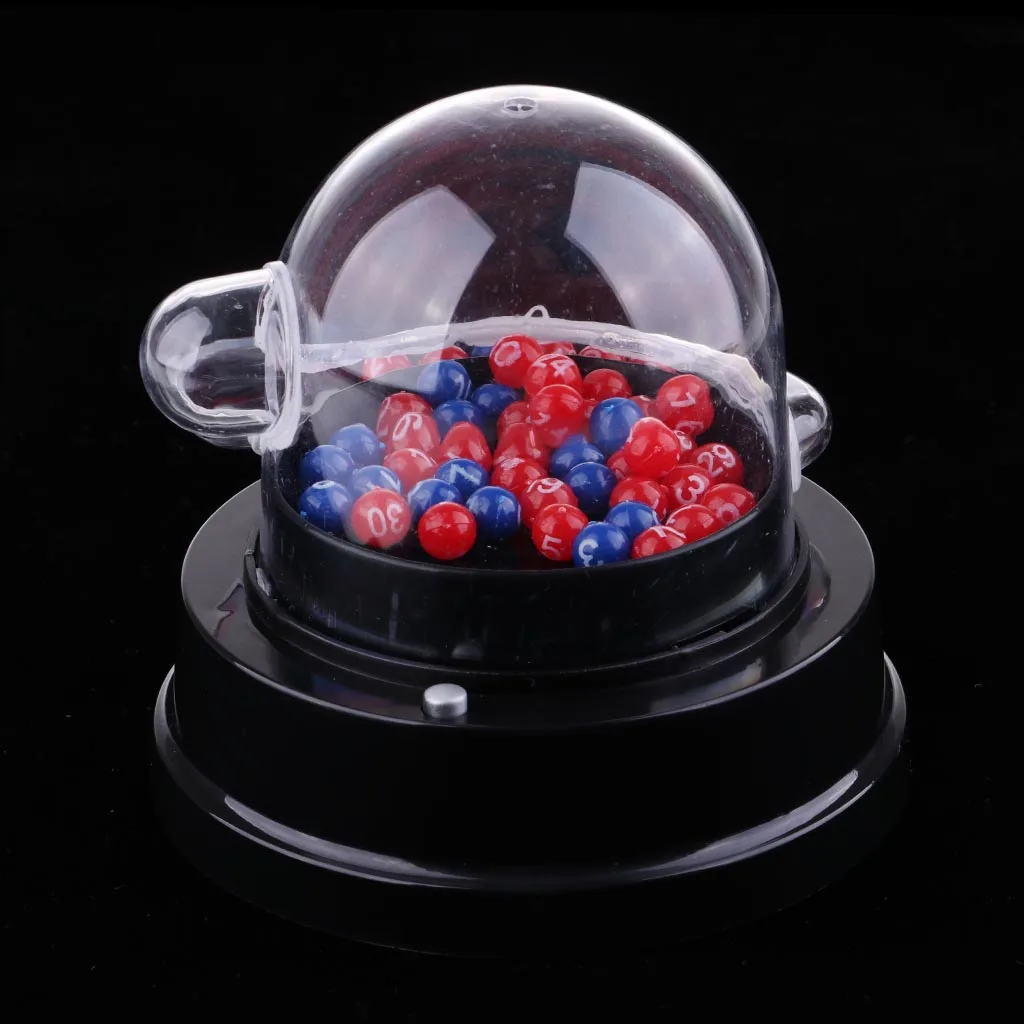 

Lottery Bingo Game Machine Electric Lucky Number Ball Machine Battery Powered for Nightclub