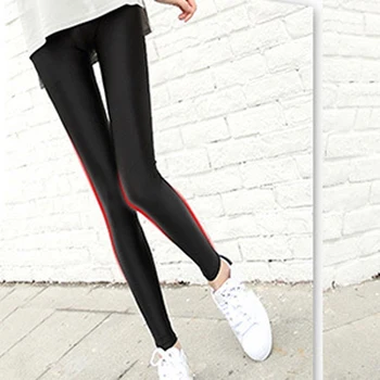 

Women Casual Fitness Skinny Pants Female Long Leggings Black Full Length Leggings Outer Wear Elastic Leggings