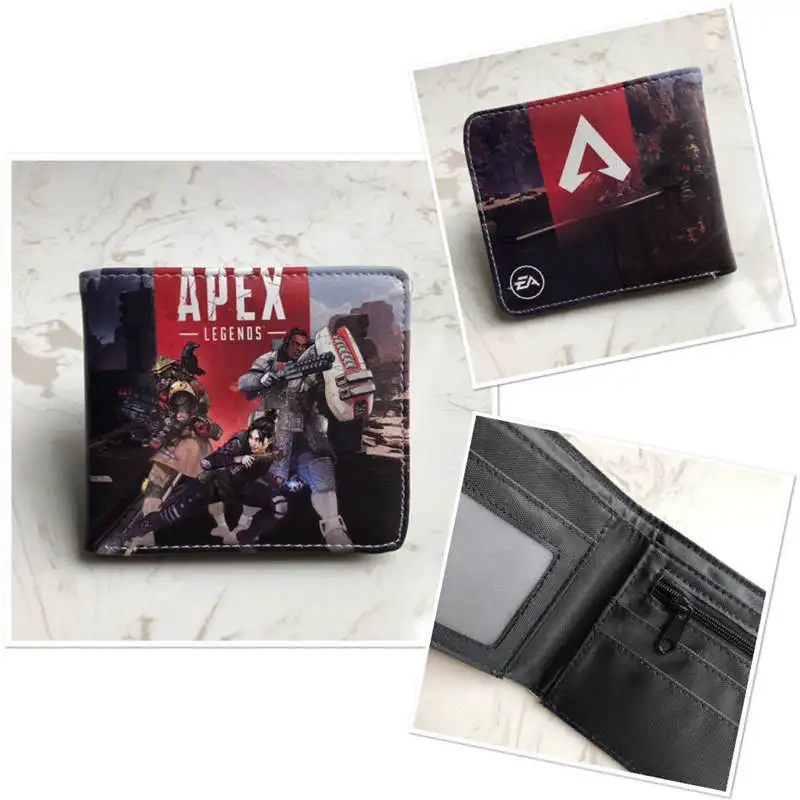 卸売アニメ Apex 探偵コナントトロコードギアス Pubg Arknights Death Note デスノートコインポケットファッション Pu カラーショート財布 財布 Aliexpress