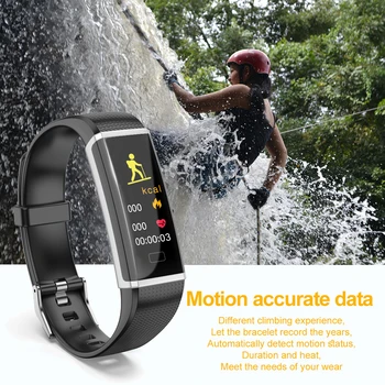 

2019 Smart Watch Health Bracelet Men Women Fitness Tracking Message Heart Rate Time IP68 Waterproof Smart Clock Sport Wristwatch