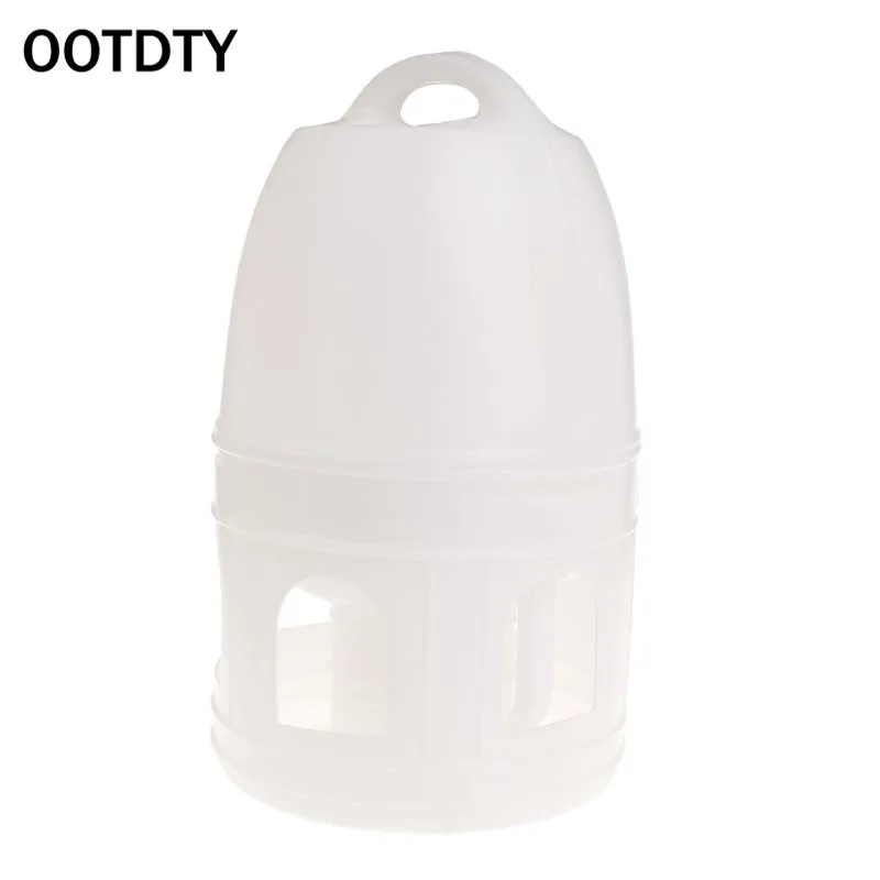 1.2L/3L/5L поилка для птиц, автоматическая поилка для птицы, поилка для питья, контейнеры для воды, чашка для домашних животных, курица K4UA - Цвет: 5L
