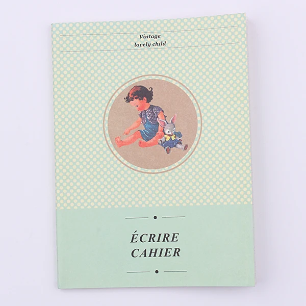1 шт. 64k Винтаж прекрасный ребенок записные книжки 32 страницы записная книжка канцелярские школьный дневник блокнот Канцелярские Товары для офиса(ss-1715