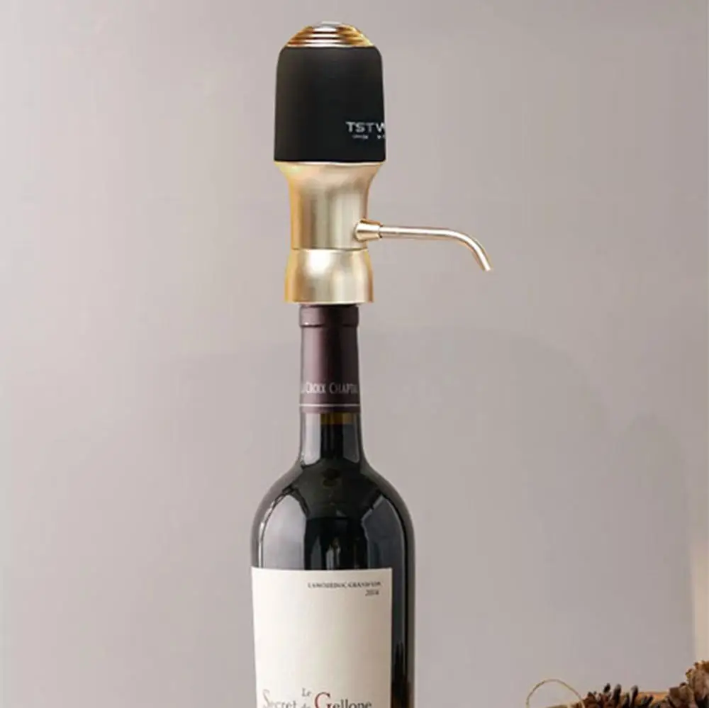 Вино pourer Интеллектуальный графин-аэратор для вина подарочный для вина одно касание портативный роскошный темно-красный воздушный давление кухонный аэратор инструмент#10
