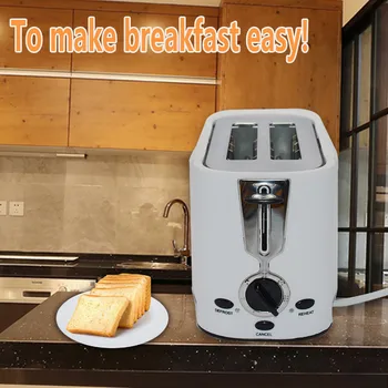 

Large Capacity Toaster Bread Machine 2 Piece Automatic Toaster Home Breakfast Bread Heating Toaster Pastry Tools Eu Plug#y#g40