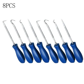 

8pcs/Set Car Pick & Hook O Ring Oil Seal Gasket Puller Remover Craft Hand Tool Pick & Hook Tools