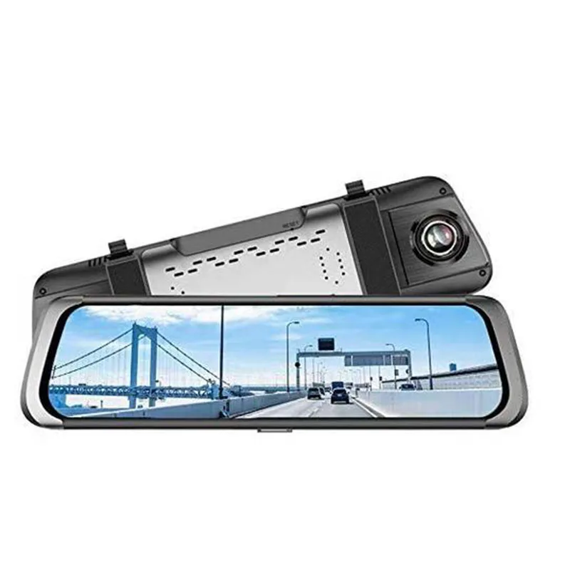 

Full Hd 1080P Car Dvr 10 Inch Rearview Mirror Camera Dual Lens Video Recorder Registratory Camcorder Night-Vision Dash Cam Wit