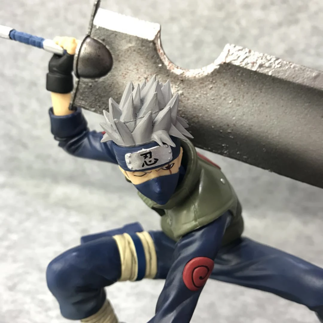 Naruto Ninja War Broadsword Hatake Kakashi Pvc Action Figure Collection Model Toy 15 5cm Aliexpress
