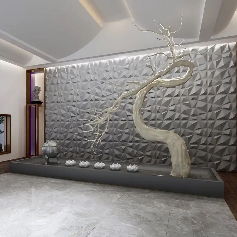 Домашний Декор 3D пластиковые стеновые панели декоративная настенная упаковка из 12 плиток кирпичная настенная доска