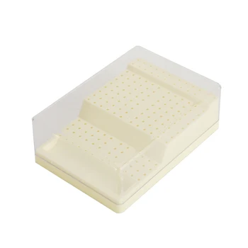 

168 Holes Plastic Dental Burs Box Case Dental Bur Block Holder Autoclave Sterilizer Case Disinfection Box Dentistry Supplies