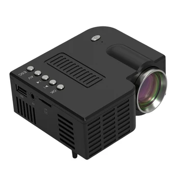 

UC28C Mini Portable Family Home Theater Practical Bedroom Video Projector Sharing Mobile Phone Micro Entertainment Led USB Port