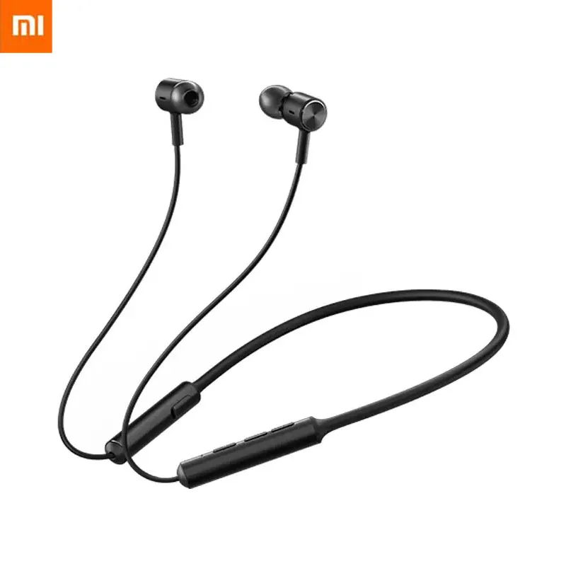 Оригинальные беспроводные Bluetooth наушники Xiaomi гарнитура с креплением на шею