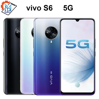 Перейти на Алиэкспресс и купить Новый оригинальный vivo S6 5G мобильный телефон 6,44 дюйм8G + 128G Exynos 980 Восьмиядерный Android 10 4500mAh быстрое зарядное устройство четыре камеры смартфона