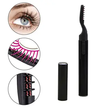 

Women Electric Heated Eyelash Curler Pen Style Lasting Eye Lash Curling Tools Makeup Cosmetic Tools