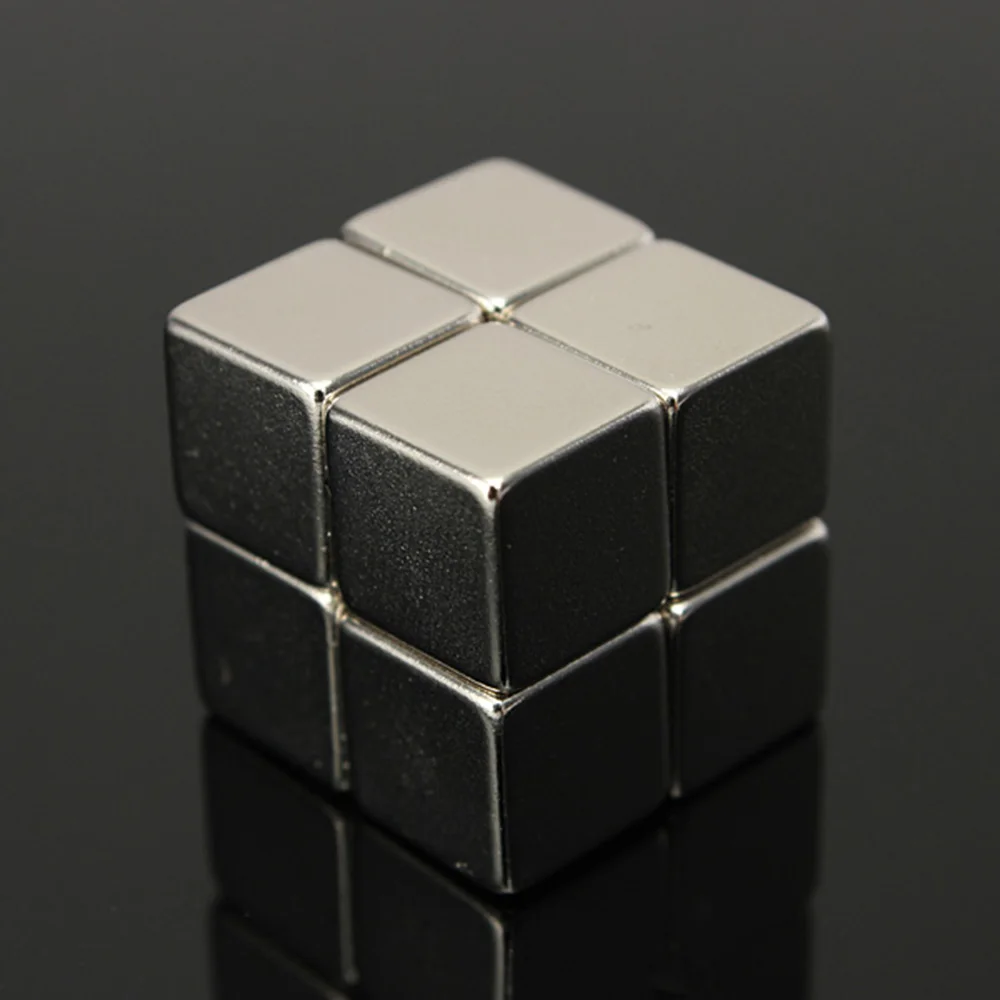

Hot 1PC N50 10x10x10mm Rare Earth Neodymium Strong-Magnets for DIY projects
