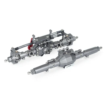 

Metal CNC Front & Rear Axle RC Bridge Axle RC Spare Parts for Axial SCX10 II 90046 90047 RC Crawler Truck