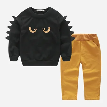 

Children clothes Cute Boys Set spring autumn kids Clothes Long Pants toddler Clothing roupa menino brand child outfits