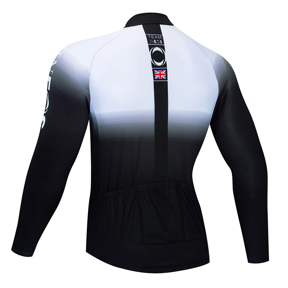 INEOS Pro Cycling Bicycle Clothing Long Sleeves Autumn Men's Cycling Jerseys MTB Bike Clothes Men Cycling Dress Long Sleeve