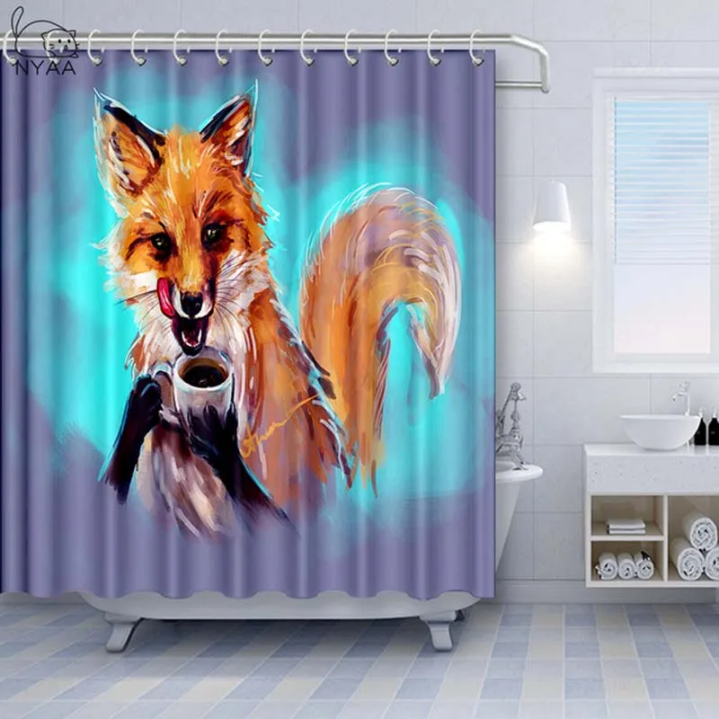 NYAA-Cute-Red-Fox-In-The-Wild-Forest-Shower-Curtain-For-Bathroom-Polyester-Fabric-Waterproof-Curtain.jpg_640x640 (4)