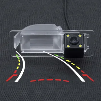 

Dynamic Trajectory Tracks 4 LED Rear view Camera Parking Camera For Skoda Rapid Santana 2013 2014 2015 Reverse Car Camera