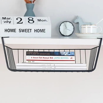 

Hanging Closet Basket Cabinet Organizer Built-in Closet Supports Storage Rack