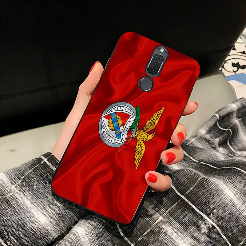 Чехол для телефона для Benfica FC чехол huawei P8 чехол P9 P10 P20 P30 Pro черный мягкий ТПУ DIY чехол для Honor 8 9 Honor 20 V10 Y5 Y6 Y9 Y7