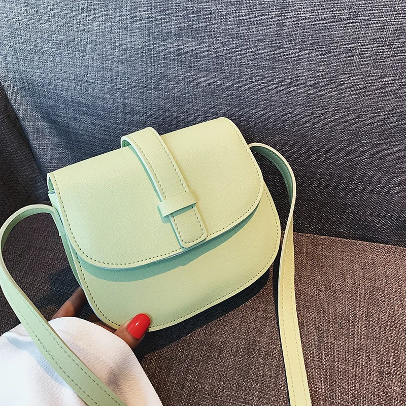 

France Non-mainstream Bag Women's 2019 New Style chao yang Gas Textured Online Celebrity Versatile INS Shoulder Saddle Bag