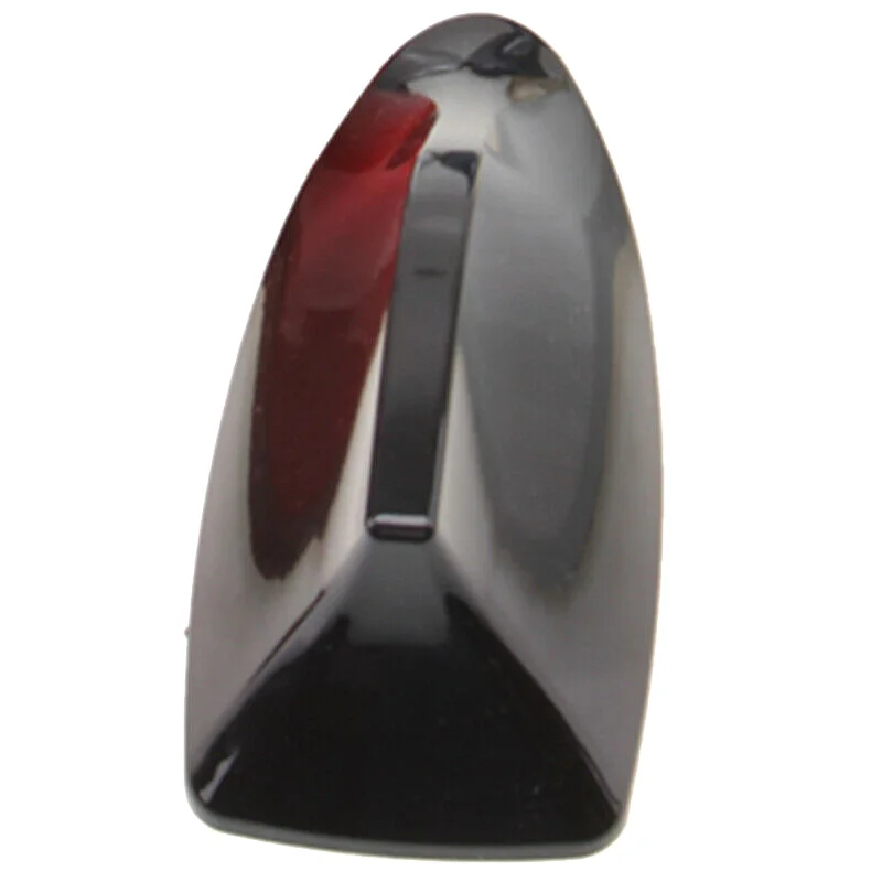 Черная автомобильная антенна с акульим плавником на крыше, радио FM/AM, декорация, антенный усилитель сигнала 170x76x65 мм, украшение для антенны с акульим плавником