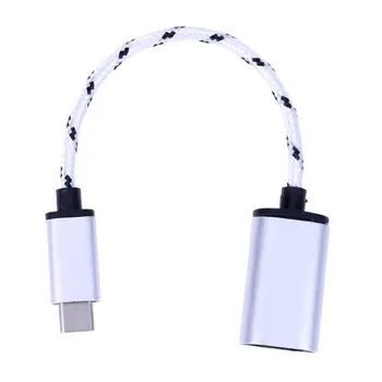 

USB C Male to USB Type A Female Adapter Sync Data Hub OTG Function Converter Fast Charging Data Cable Cord