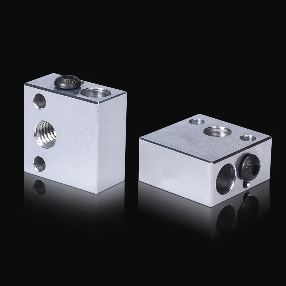 CR10 тепловой блок Mk8 силиконовый чехол для Cr10 J Head Hotend Ender 3 Extruder 3D принтер|Детали и