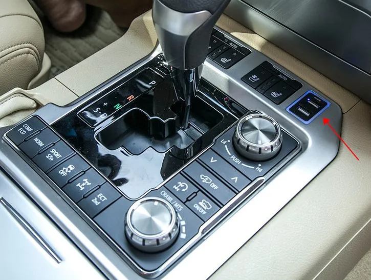 Двойная зарядка usb для Land Cruiser LC200 2012-19 лет