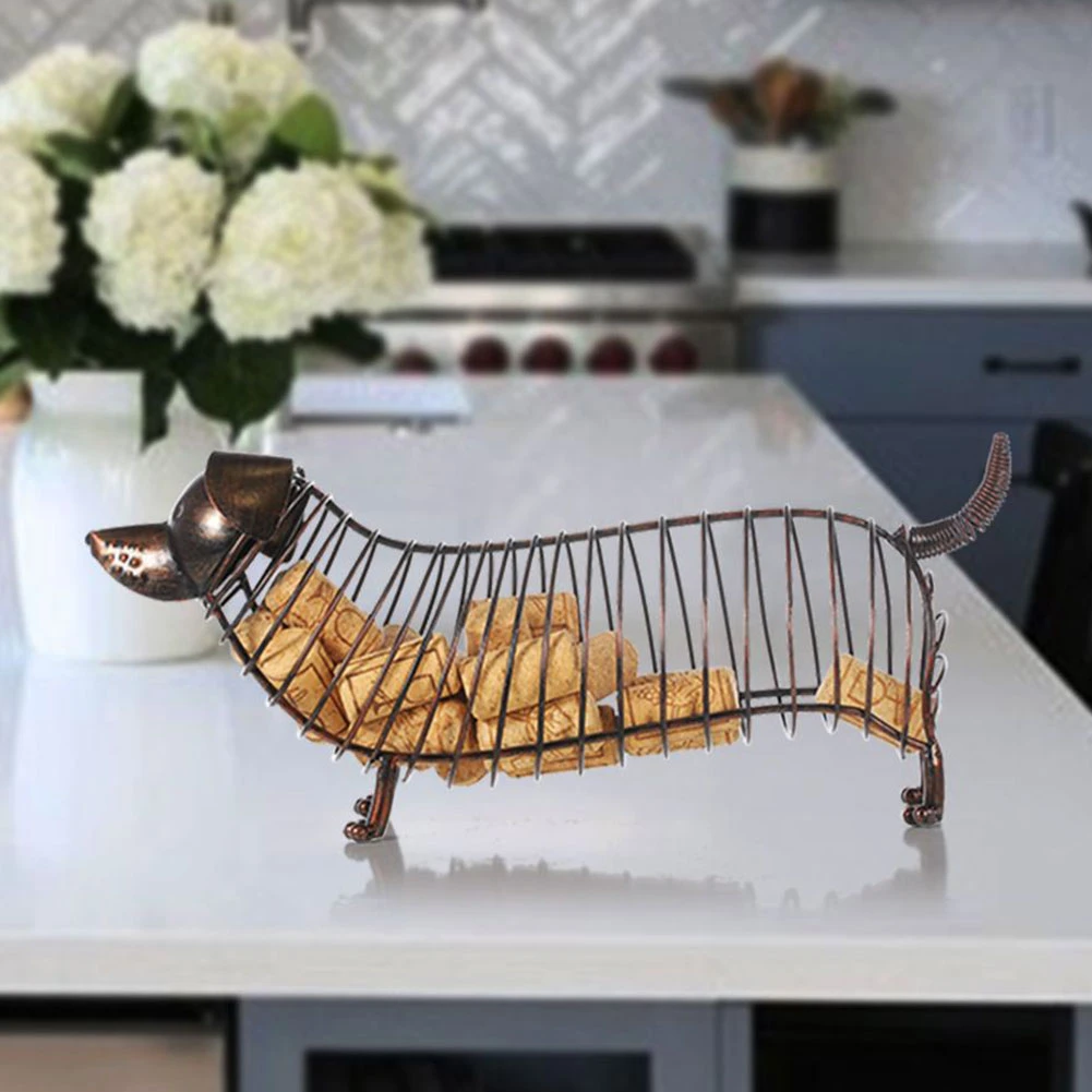 Dachshund Cork Holder atelieryuwa.ciao.jp