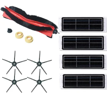 

10pcs Activated Carbon Filter Main Brush Kit For Xiaomi Roborock S6 S60 S65 S5 Sweeper Filter Household Cleaning
