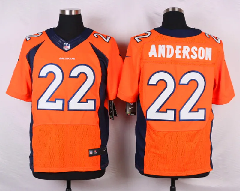 Белый Stitiched, Denver, Bradley Roby c. J. Anderson Aqib Talib cody latimer Джерси - Цвет: Белый