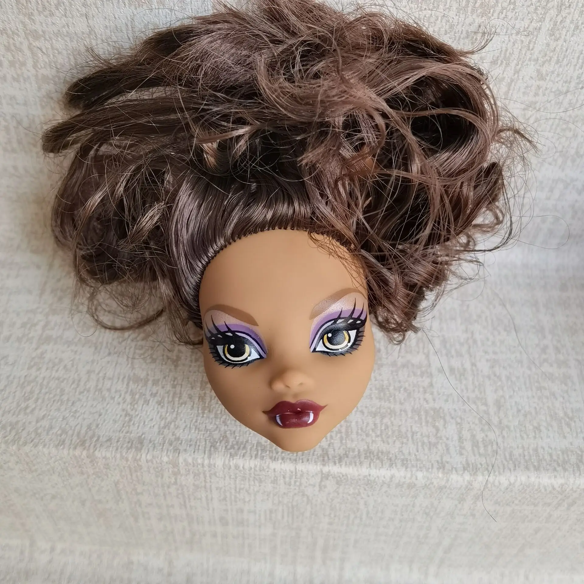 Rare Collection Monsters Doll Head Good Makeup Doll Head Girl Dressing DIY Toy Parts Children Christmas Gift Party Favor 9