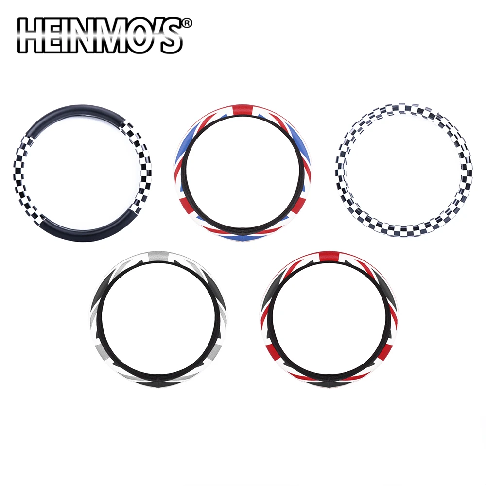 Чехол на руль автомобиля из искусственной кожи для Mini Cooper Countryman R60 F54 F55 F56 F60 R55 R56