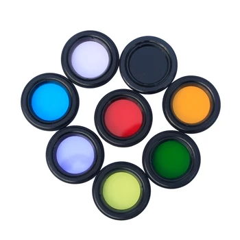 

Filters Hot Sale 8pcs 1.25" Filter Kit Nebula Filter Moon Filter Sun Filter Fr Telescope Eyepiece