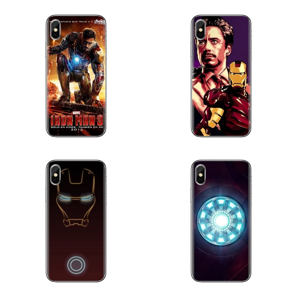 Для Xiaomi Redmi 4 3 3S Pro mi 4i 4C 5 5s Max Note 2 super hero iron man Мягкие прозрачные чехлы |