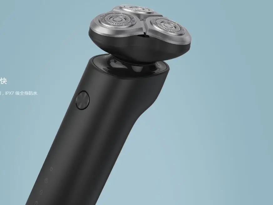 Xiaomi mijia электробритва MJTXD01SKS 3 градусная головка 360 ° плавающий шпон для бритья с двойным лезвием более тщательно