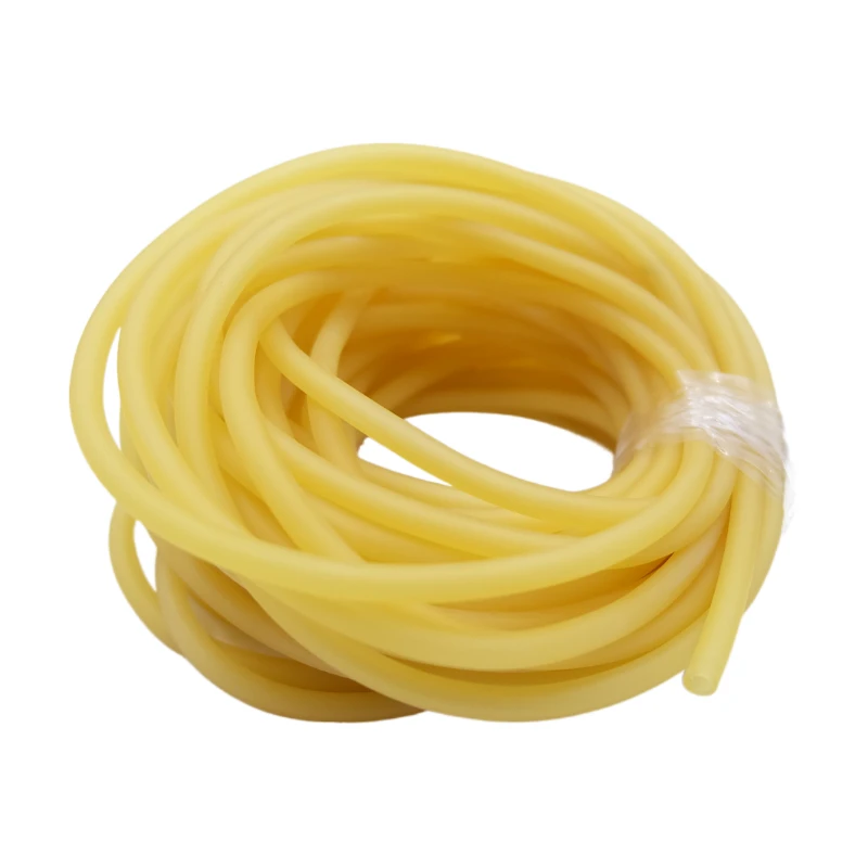 Rubber Hose Nature Latex Rubber Hoses 2 3 4 5 6 7 9 10 12 14 17 mm ID x OD High Resilient Elastic Surgical Medical Tube Slingshot Catapult