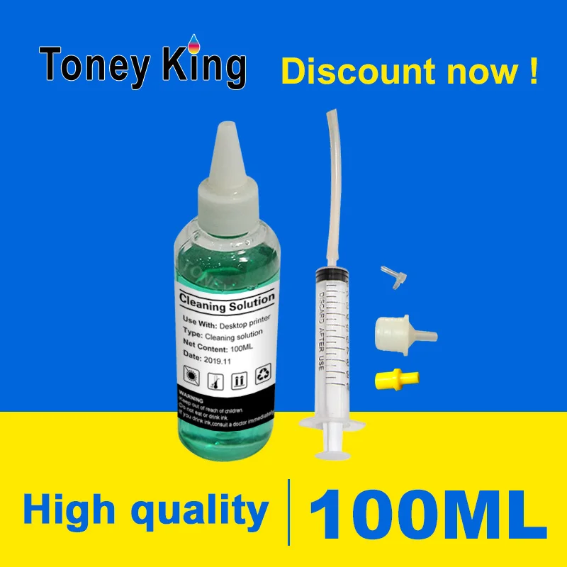 Toney King Printerhead насадка для очистки защитная мойки жидкости очиститель принтера Epson